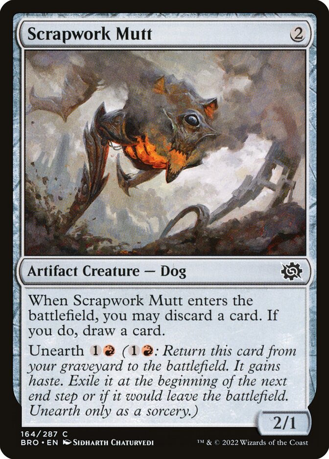 Scrapwork Mutt front
