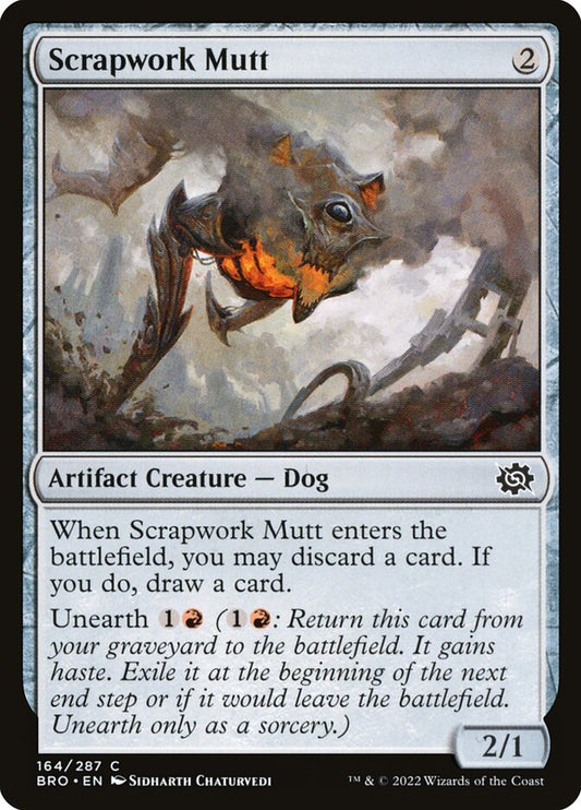 Scrapwork Mutt front