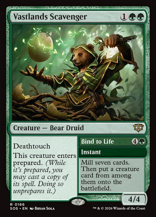 Vastlands Scavenger // Bind to Life back