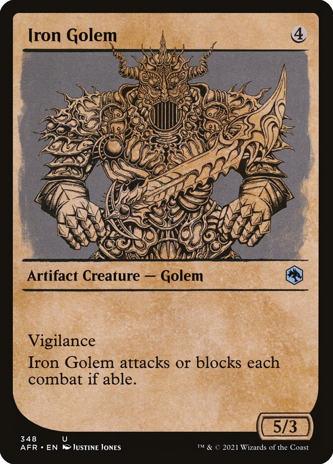 Iron Golem front