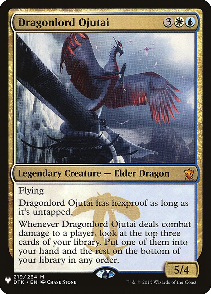Dragonlord Ojutai front