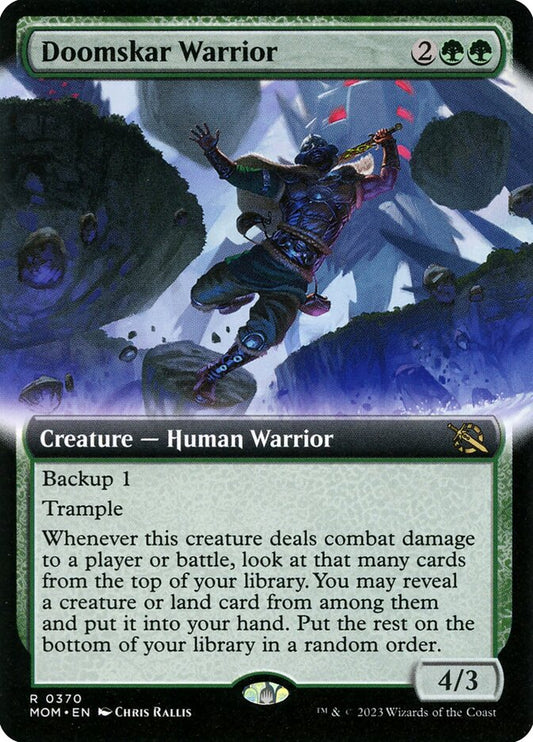 Doomskar Warrior front