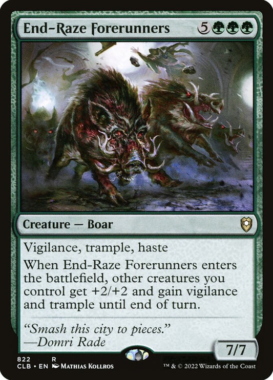 End-Raze Forerunners front