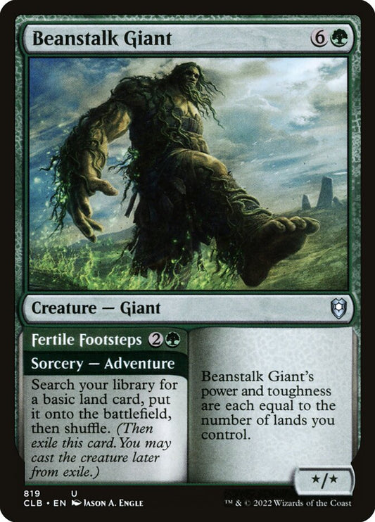 Beanstalk Giant // Fertile Footsteps back