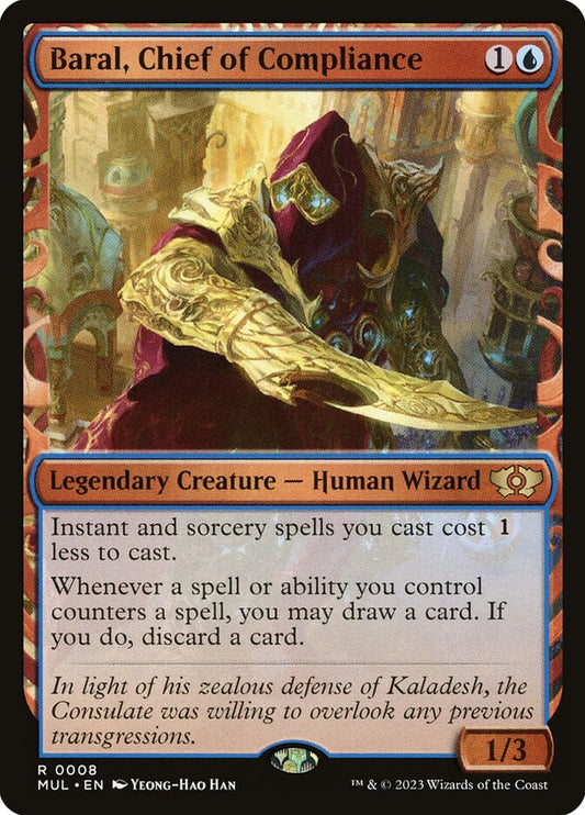 Baral, Chief of Compliance front