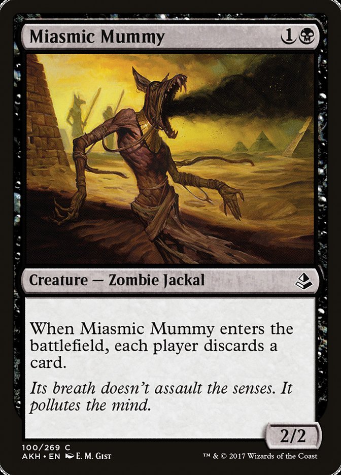 Miasmic Mummy front