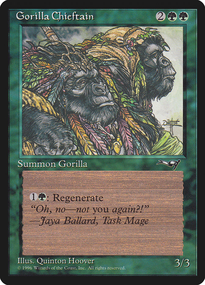 Gorilla Chieftain front