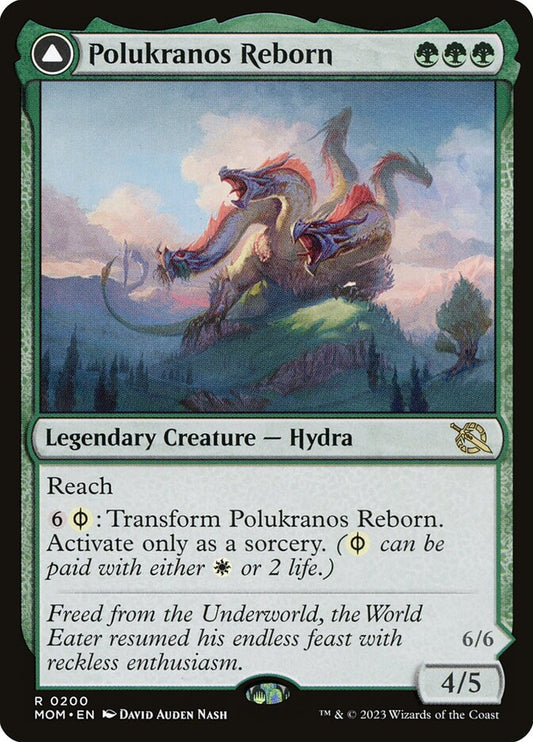 Polukranos Reborn // Polukranos, Engine of Ruin front