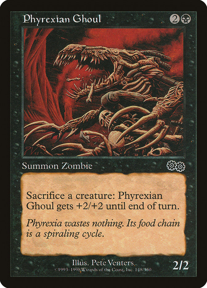 Phyrexian Ghoul front