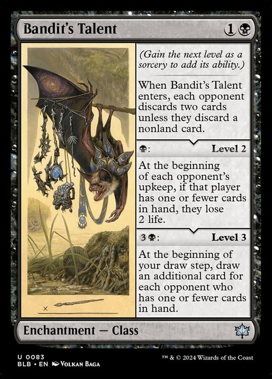Bandit's Talent front