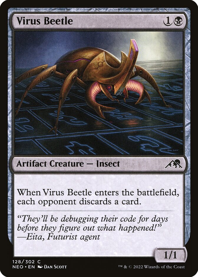 Virus Beetle front