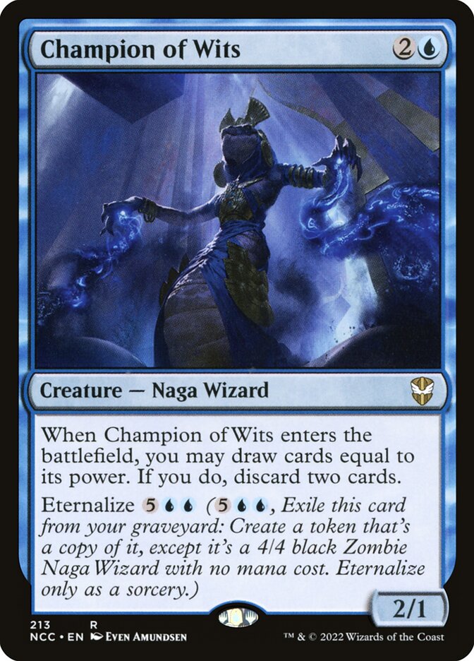 Champion of Wits front