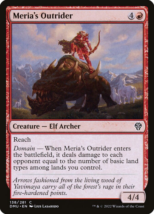 Meria's Outrider front