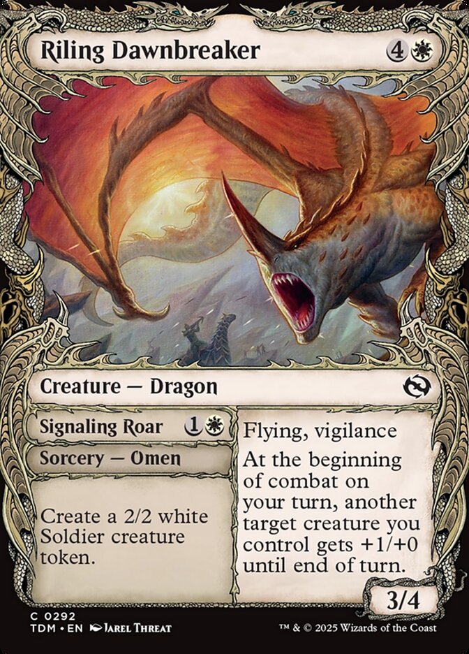 Riling Dawnbreaker // Signaling Roar back