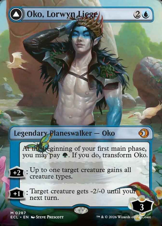Oko, Lorwyn Liege // Oko, Shadowmoor Scion (Full Art)