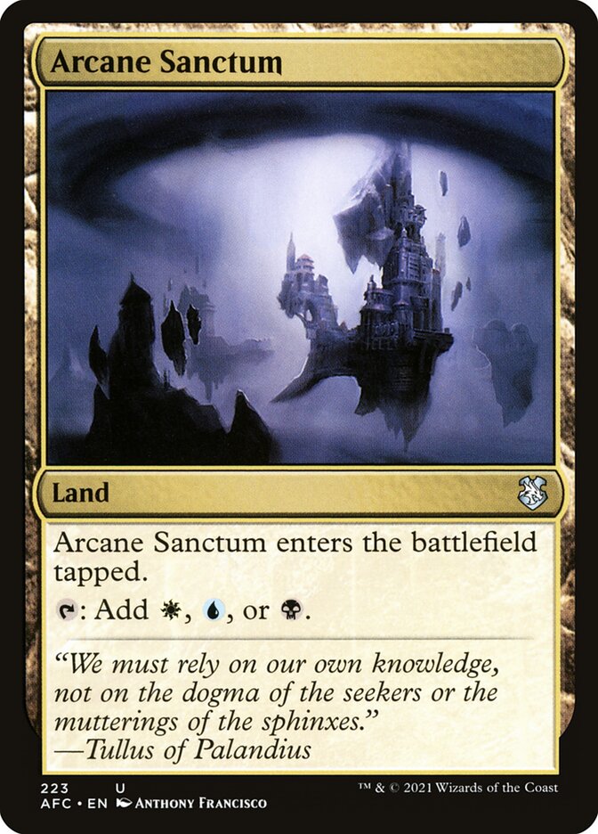 Arcane Sanctum front