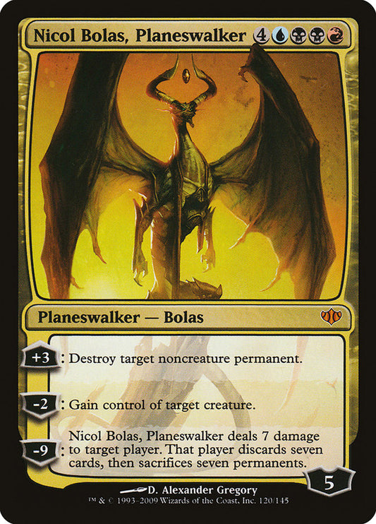 Nicol Bolas, Planeswalker front