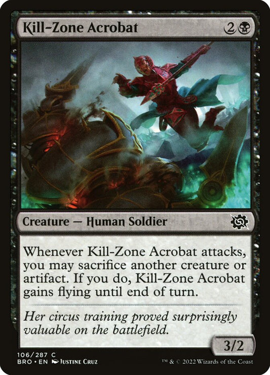 Kill-Zone Acrobat front