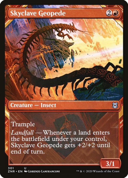 Skyclave Geopede front