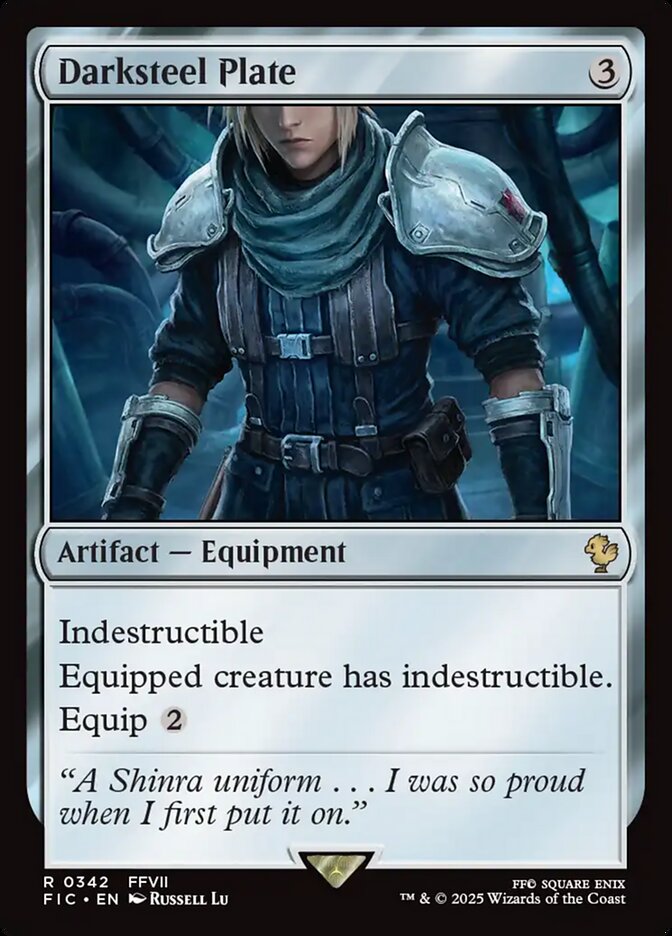 Darksteel Plate front