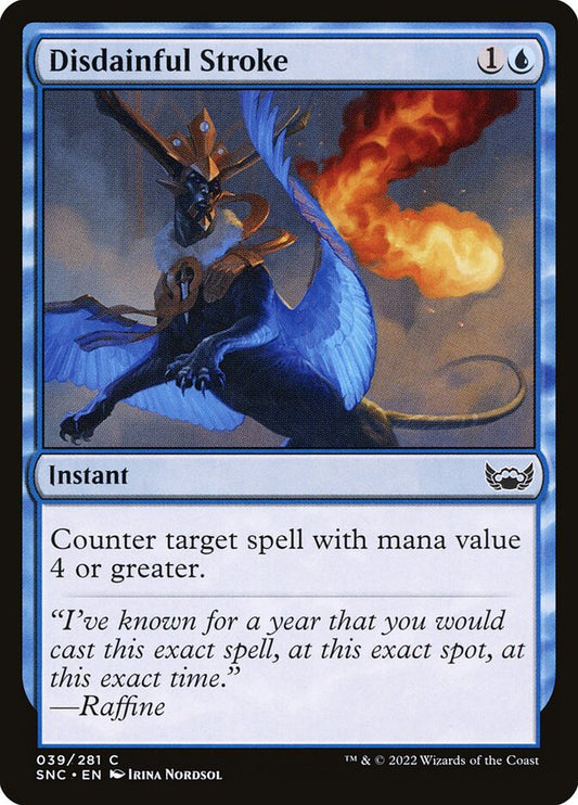 Disdainful Stroke front