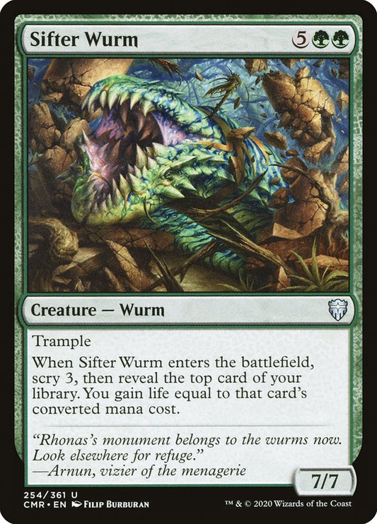 Sifter Wurm front