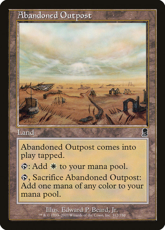 Abandoned Outpost front