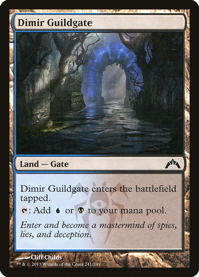 Dimir Guildgate front