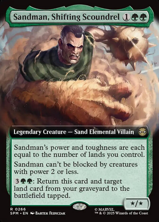 Sandman, Shifting Scoundrel front