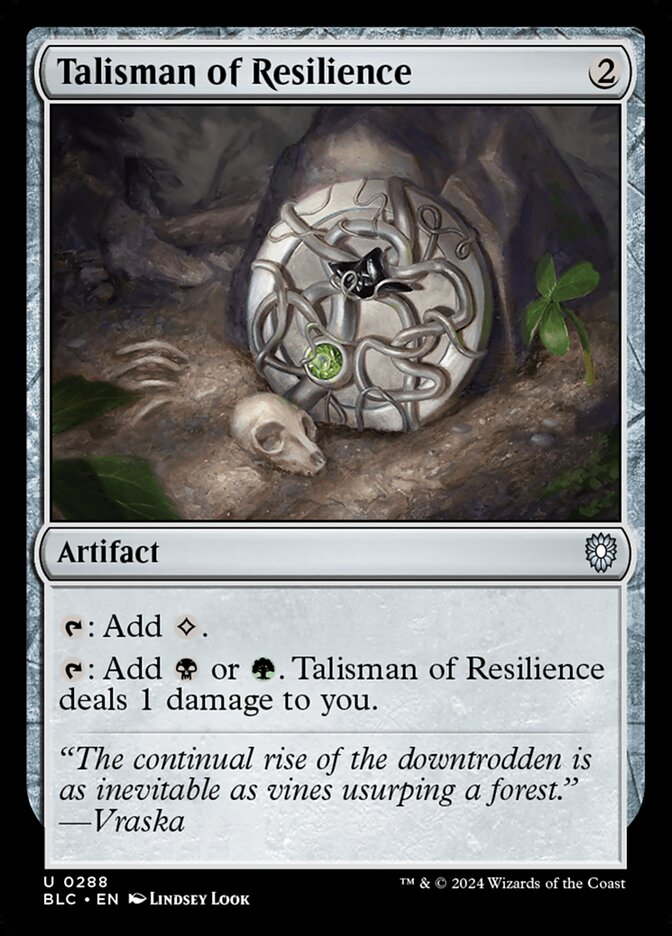 Talisman of Resilience front