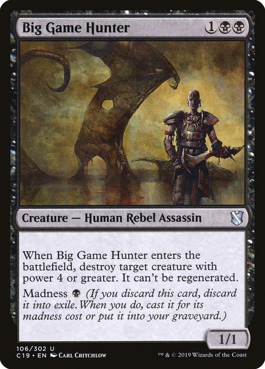 Big Game Hunter front