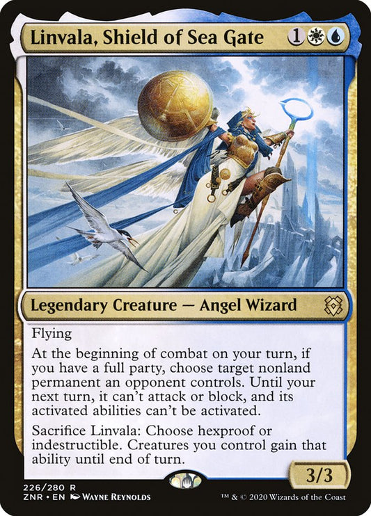 Linvala, Shield of Sea Gate front