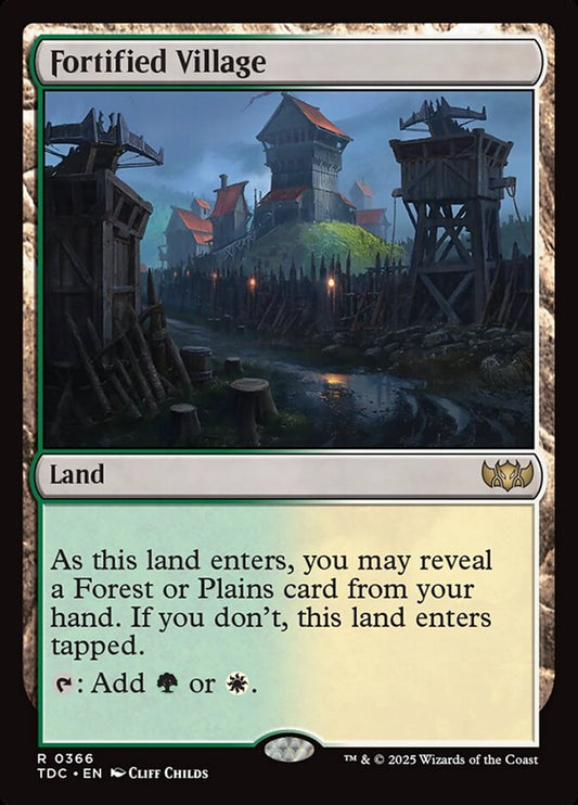 Fortified Village front