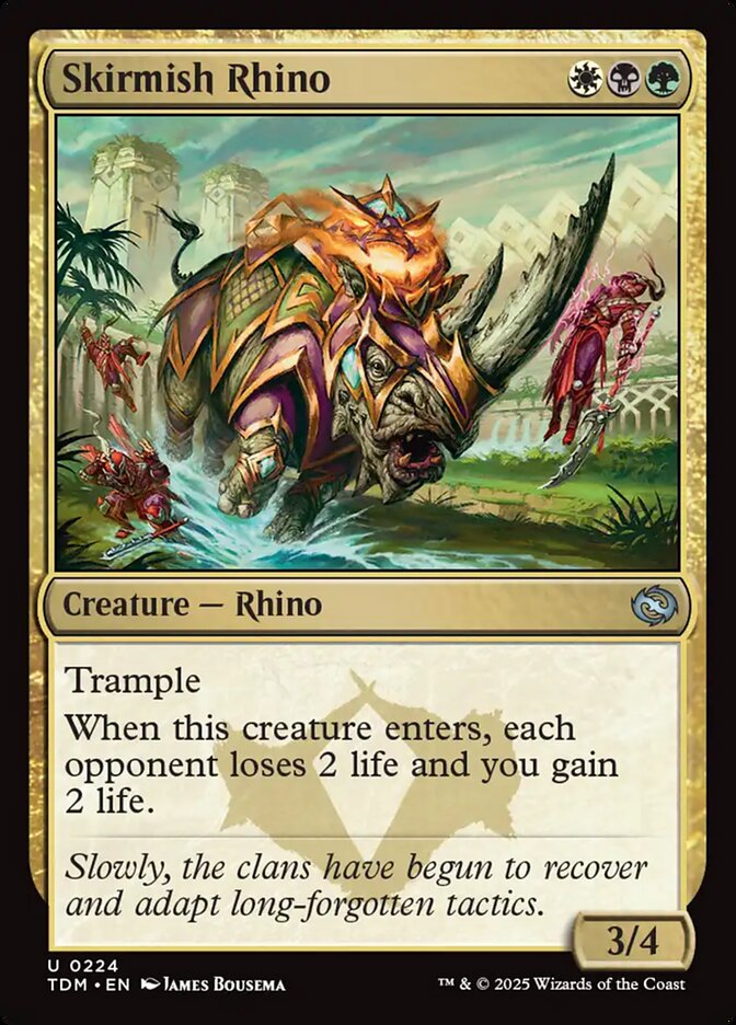Skirmish Rhino front