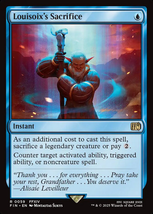 Louisoix's Sacrifice front