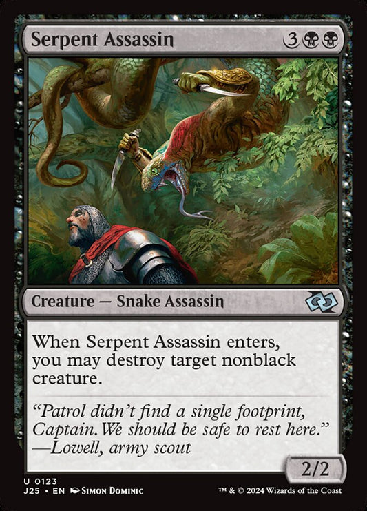 Serpent Assassin front