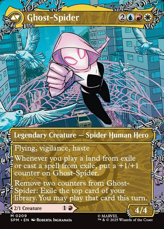 Gwen Stacy // Ghost-Spider back