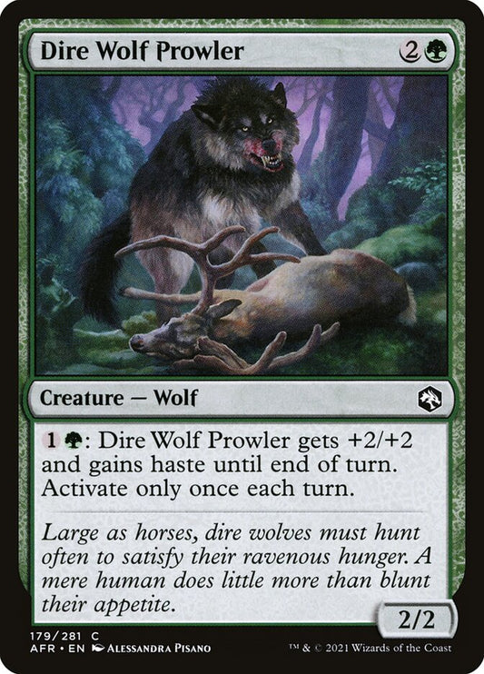 Dire Wolf Prowler front