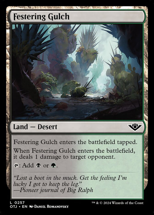 Festering Gulch front