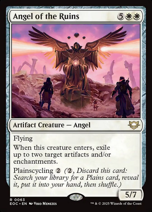 Angel of the Ruins front