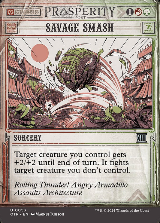 Savage Smash front