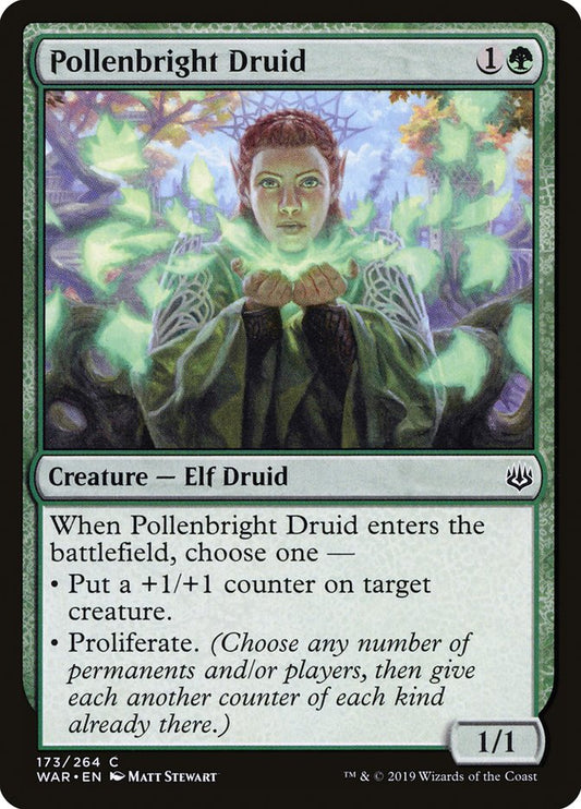 Pollenbright Druid front