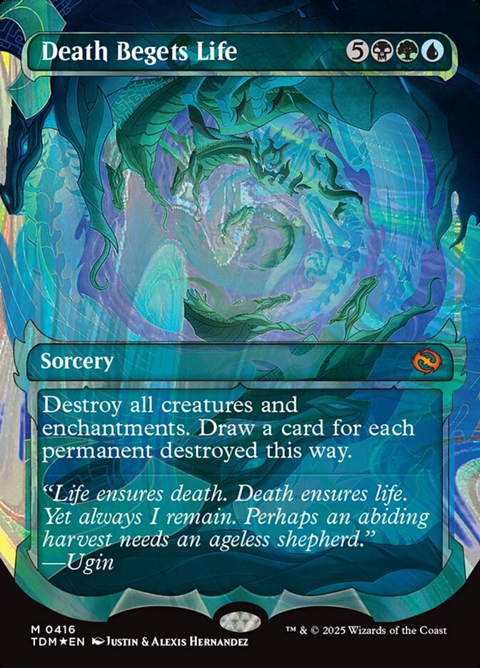 Death Begets Life front