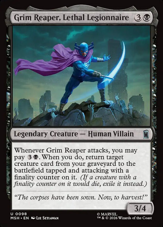 Grim Reaper, Lethal Legionnaire front