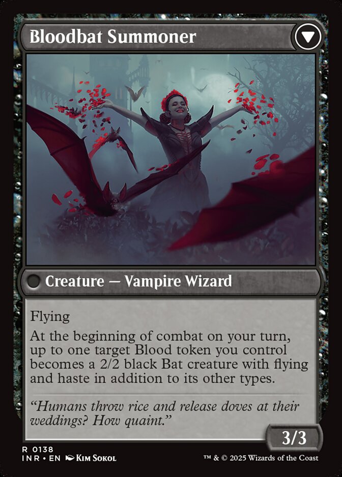 Voldaren Bloodcaster // Bloodbat Summoner back