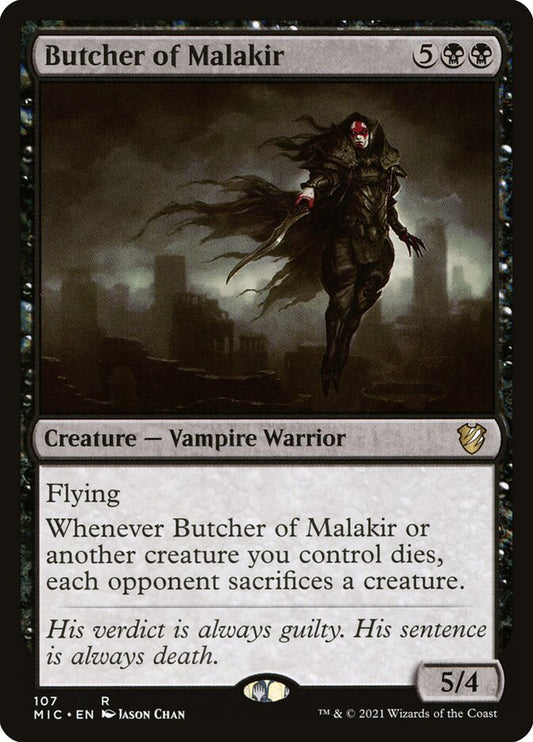 Butcher of Malakir front