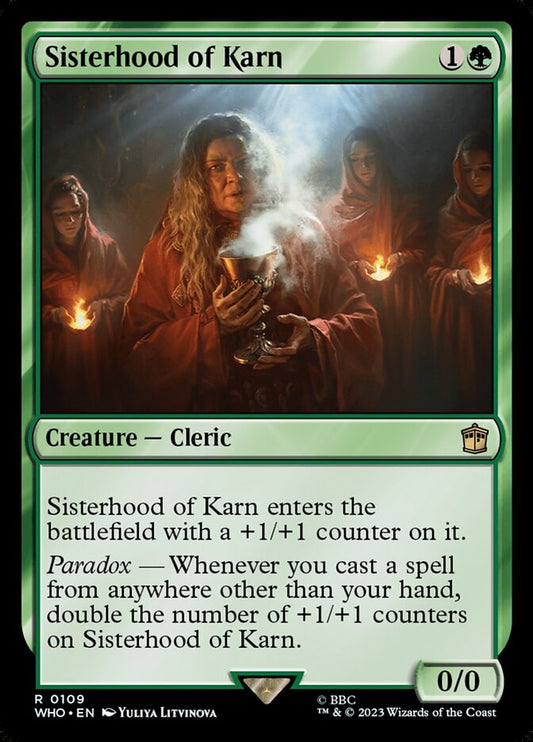 Sisterhood of Karn front