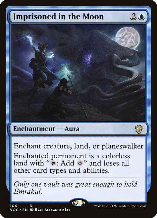 Imprisoned in the Moon front