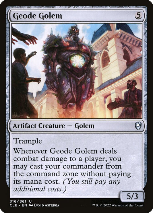 Geode Golem front