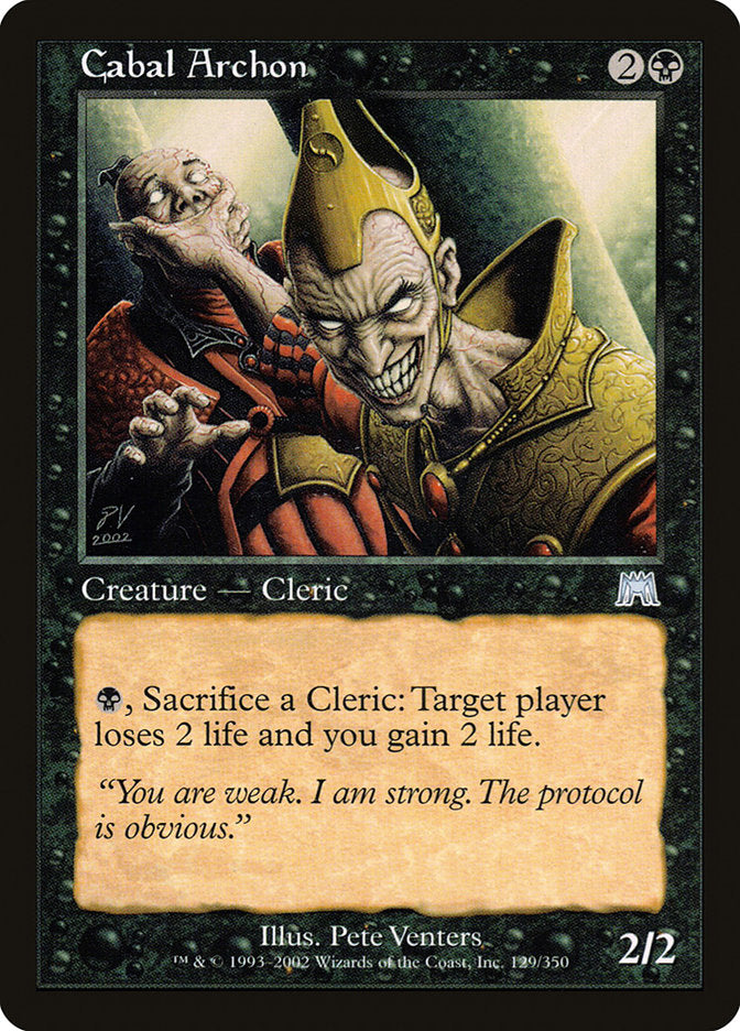 Cabal Archon front
